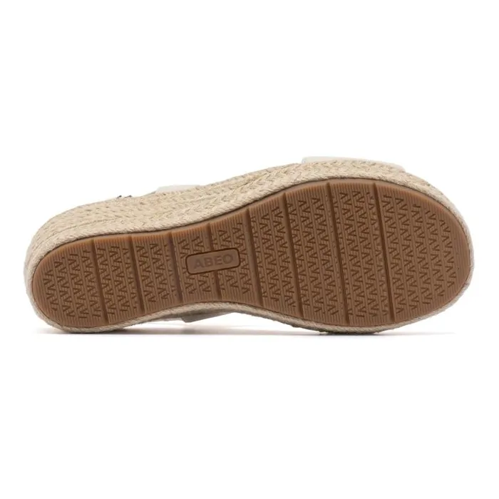 ABEO Riviera Cross White Womens Abeo Sandals