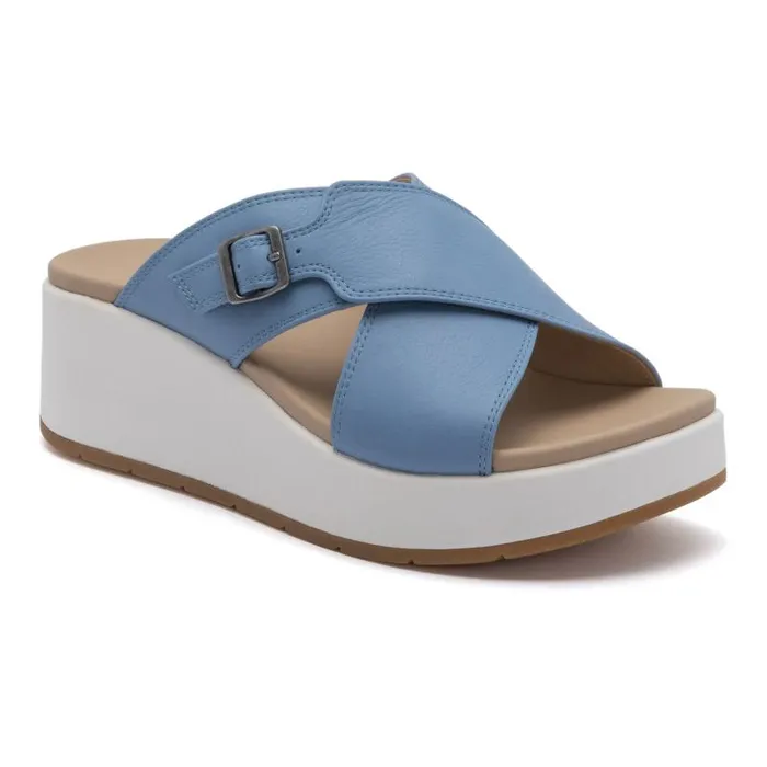 ABEO Solstice Cross Slide Metatarsal Blue Womens Abeo Sandals