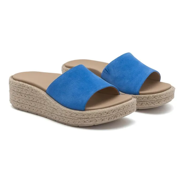 ABEO Solstice Slide Blue Womens Abeo Sandals