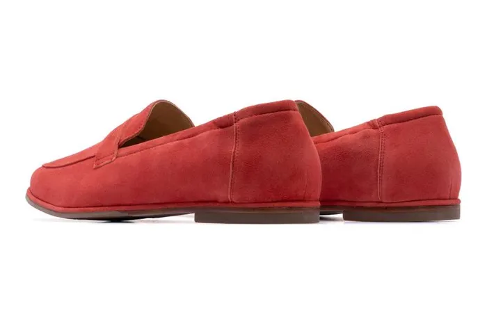ABEO Strada Loafer Metatarsal Red Womens Abeo Dress