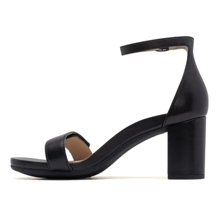 ABEO Tempo Strap Metatarsal Black Womens Abeo Sandals