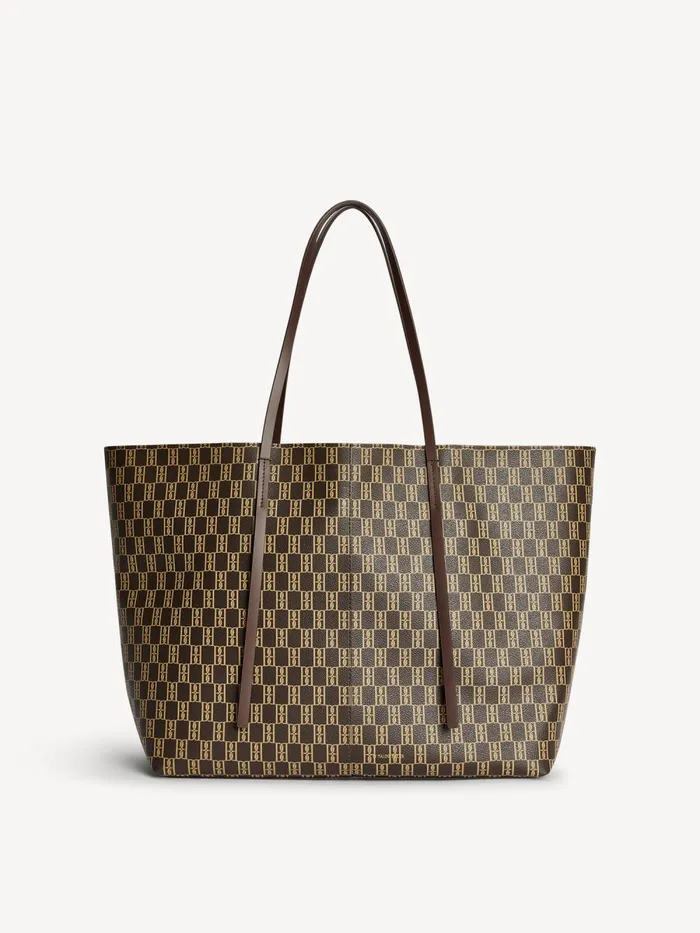 Abi Monogram Tote Bag Shale Women By Malene Birger Bags