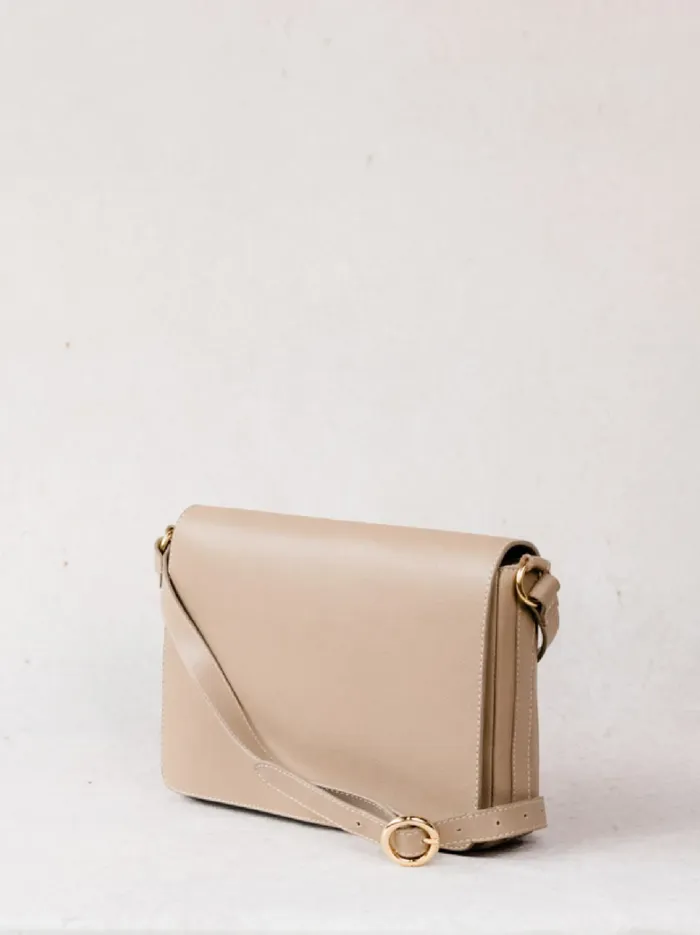 Able Lari Slim Crossbody Pebbled Black Women Personalized Leather