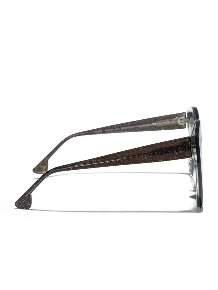 Accessories Women Alice Olivia WALKER SUNGLASSES Blackglitter