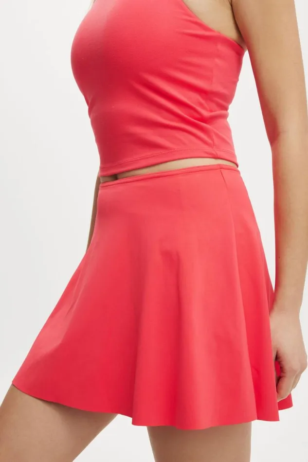 Active Full Circle Skirt Frenchie Red Women Cotton On Skirts