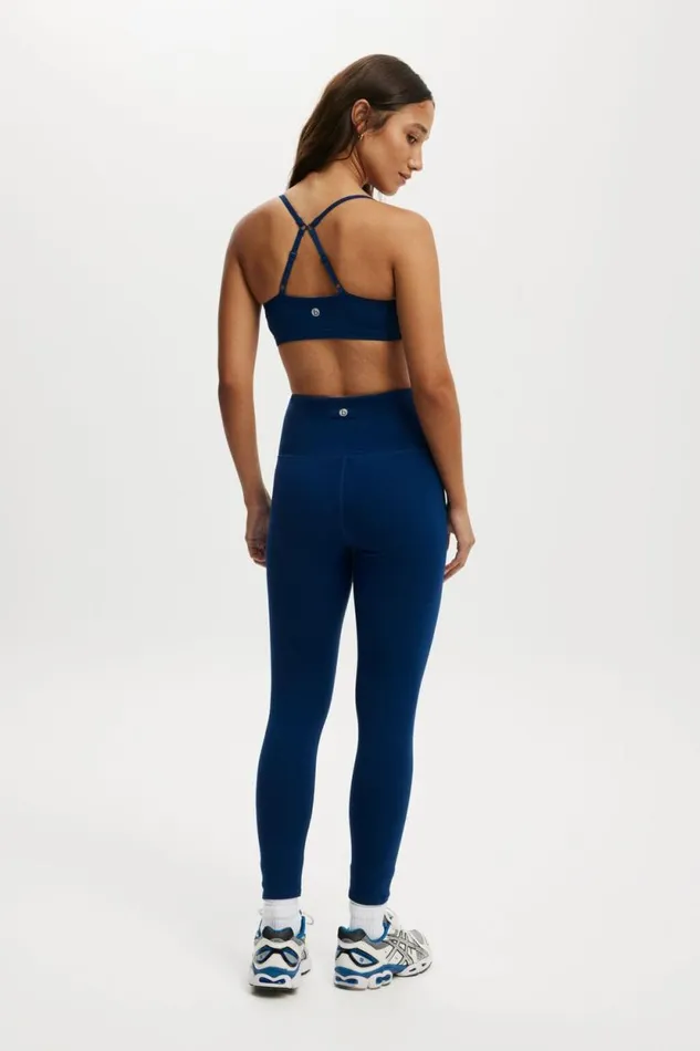 Active High Waist Core 78 Tight Navy Peony Women Cotton On Pants Active High Waist Core 78 Tight Navy Peony Women Cotton On Pants