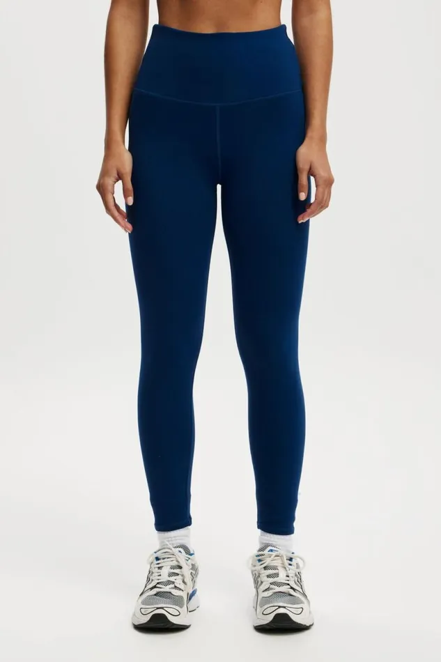 Active High Waist Core 78 Tight Navy Peony Women Cotton On Pants Active High Waist Core 78 Tight Navy Peony Women Cotton On Pants