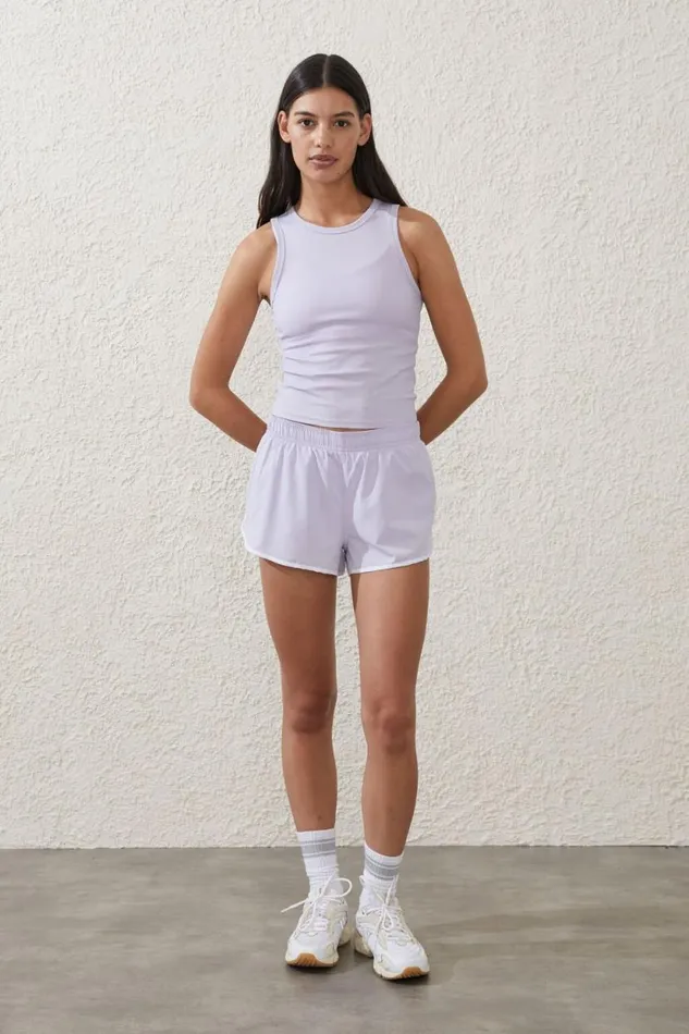 Active Rib Tank Top Lilac Light Women Cotton On Tops Active Rib Tank Top Lilac Light Women Cotton On Tops