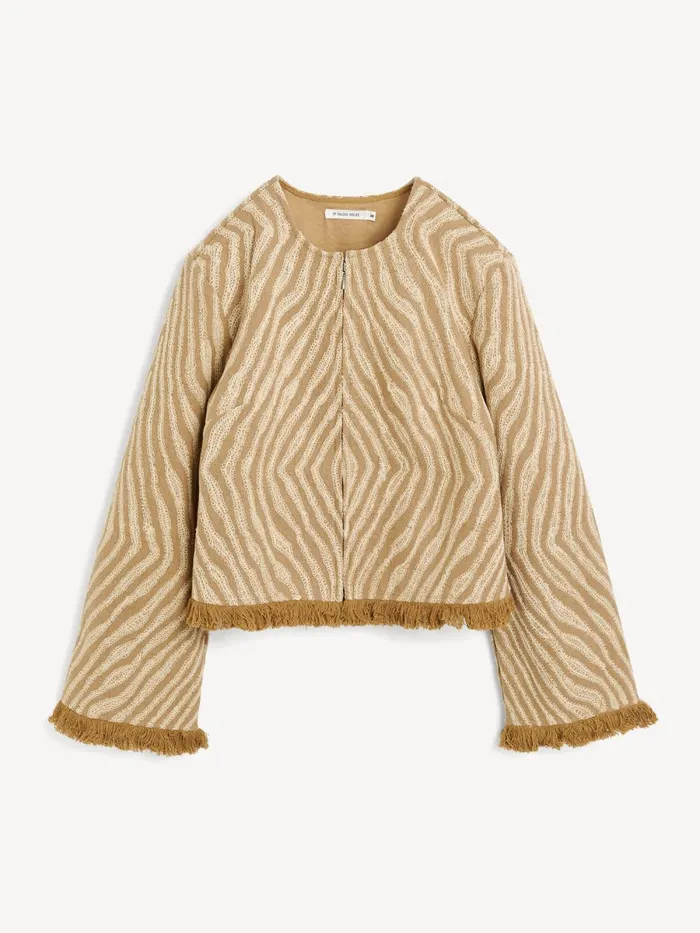 Akello Jacket Zebra Print Women By Malene Birger Blazers