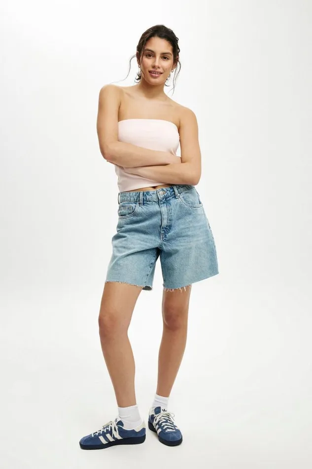 All Day Tube Top Flossy Pink Women Cotton On Tops All Day Tube Top Flossy Pink Women Cotton On Tops