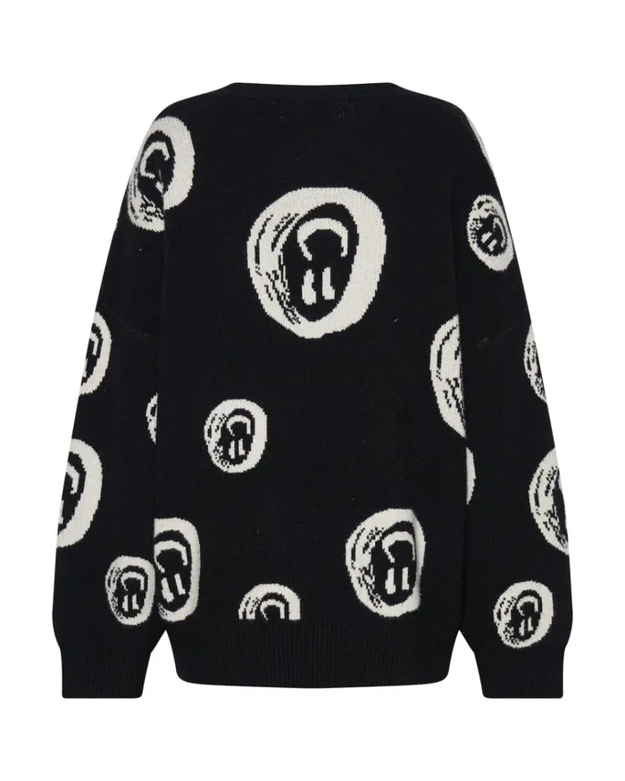 ALL SMILES SWEATER Women One Teaspoon Knitwear ALL SMILES SWEATER Women One Teaspoon Knitwear