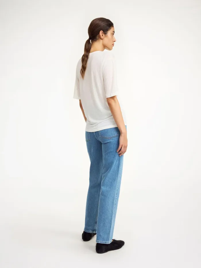 Amaringa TShirt Soft White Women By Malene Birger Tops and Blouses