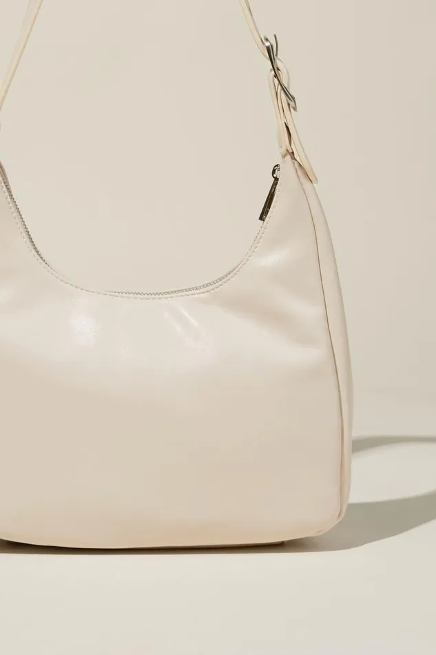 Amelia Shoulder Bag Stone Women Cotton On Bags and Belts