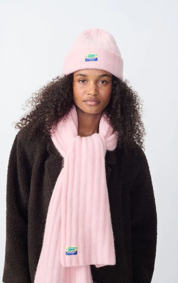 American Vintage Beanies and Caps WomenMen Beanie Vitow Melange Sugared Almond American Vintage Beanies and Caps WomenMen Beanie Vitow Melange Sugared Almond