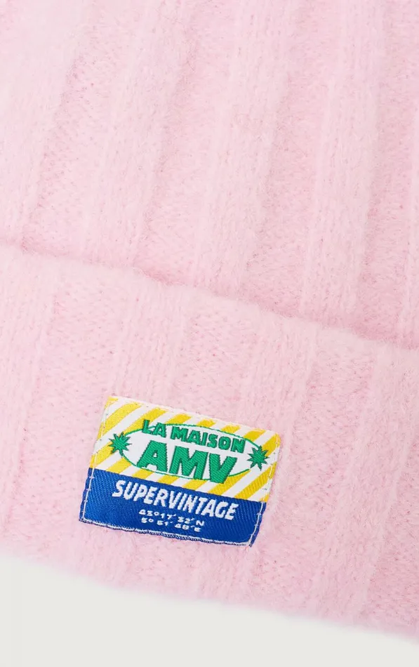 American Vintage Beanies and Caps WomenMen Beanie Vitow Melange Sugared Almond American Vintage Beanies and Caps WomenMen Beanie Vitow Melange Sugared Almond