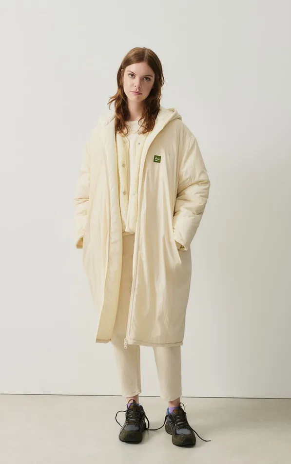 American Vintage Coats and Puffer Coats Women Parka Zotcity Ecru
