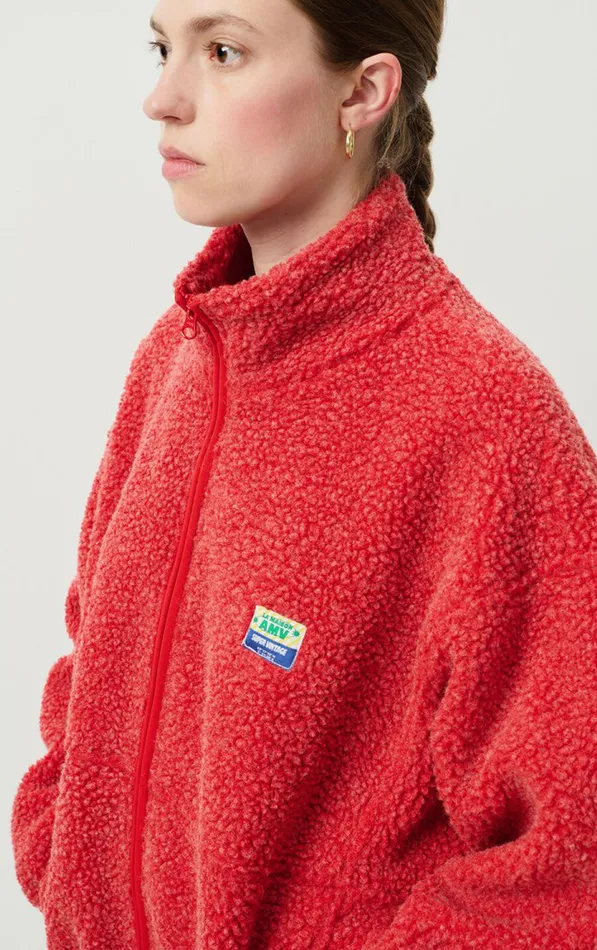 American Vintage Jackets and Blazers Women Jacket Hoktown Melange Poppy