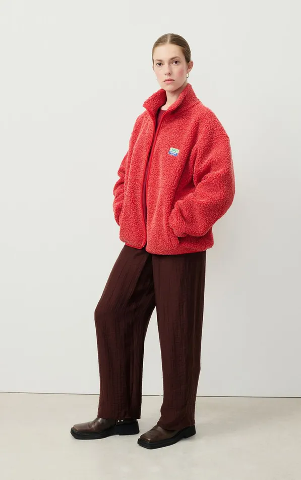 American Vintage Jackets and Blazers Women Jacket Hoktown Melange Poppy
