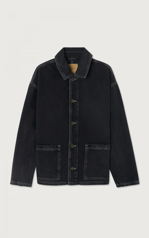 American Vintage Jackets and Blazers WomenMen Jacket Yopday Black Vintage
