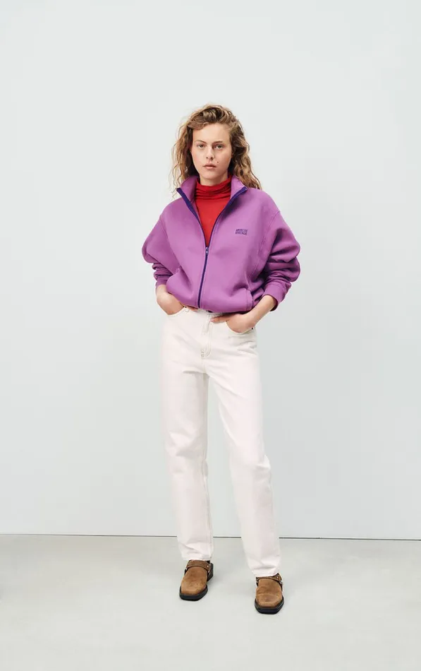 American Vintage Jeans Women Straight Jeans Jozastreet Off White
