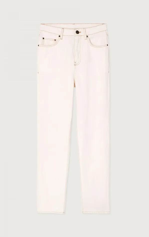 American Vintage Jeans Women Straight Jeans Jozastreet Off White