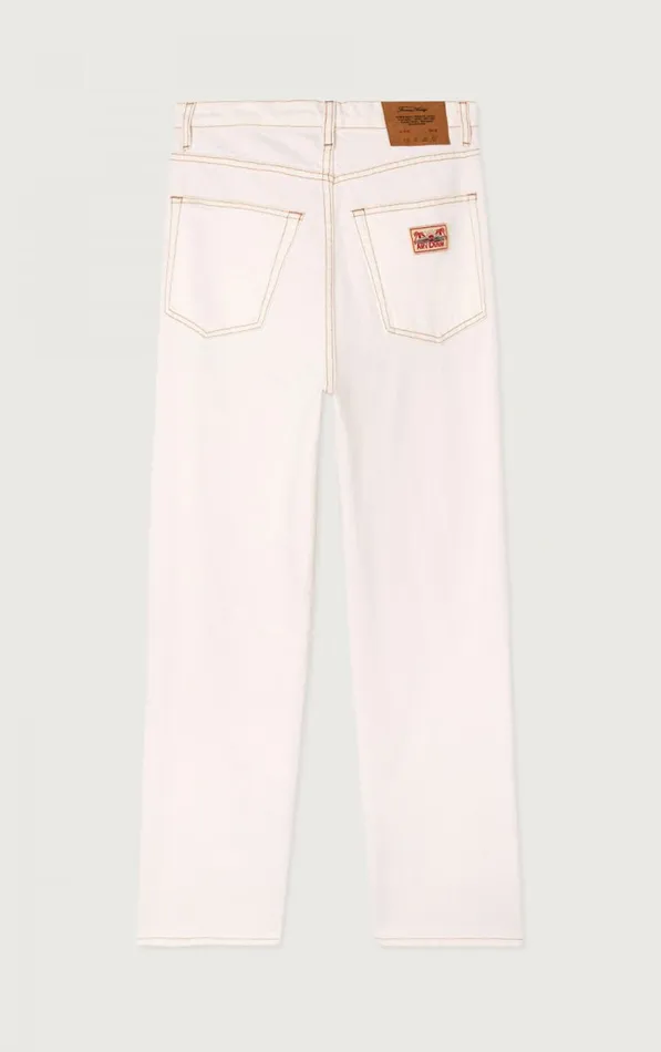 American Vintage Jeans Women Straight Jeans Jozastreet Off White
