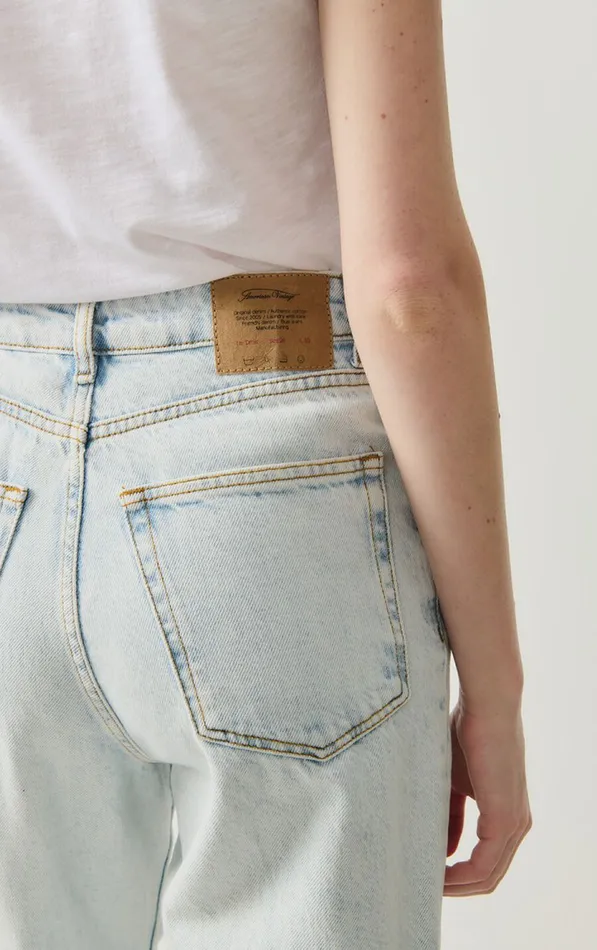 American Vintage Jeans Women Straight Leg Jeans Joybird Winter Bleached