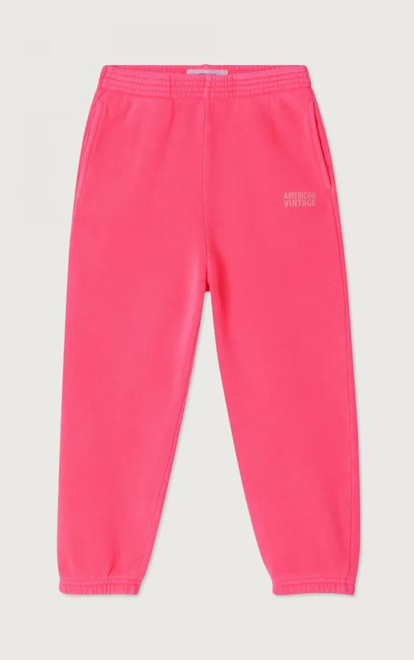 American Vintage Joggers Kids Joggers Izubird Fluorescent Hortensia American Vintage Joggers Kids Joggers Izubird Fluorescent Hortensia