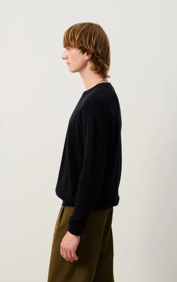 American Vintage Jumpers and Cardigans Men Jumper Raxow Black American Vintage Jumpers and Cardigans Men Jumper Raxow Black
