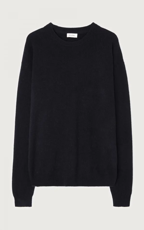 American Vintage Jumpers and Cardigans Men Jumper Raxow Black American Vintage Jumpers and Cardigans Men Jumper Raxow Black