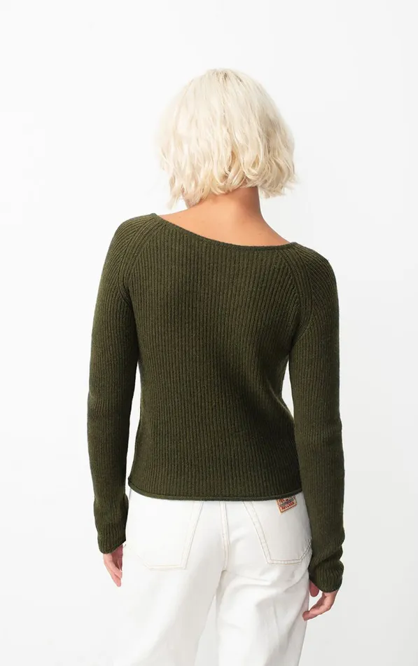 American Vintage Jumpers and Cardigans Women Jumper Falyday Seaweed Black Melange American Vintage Jumpers and Cardigans Women Jumper Falyday Seaweed Black Melange