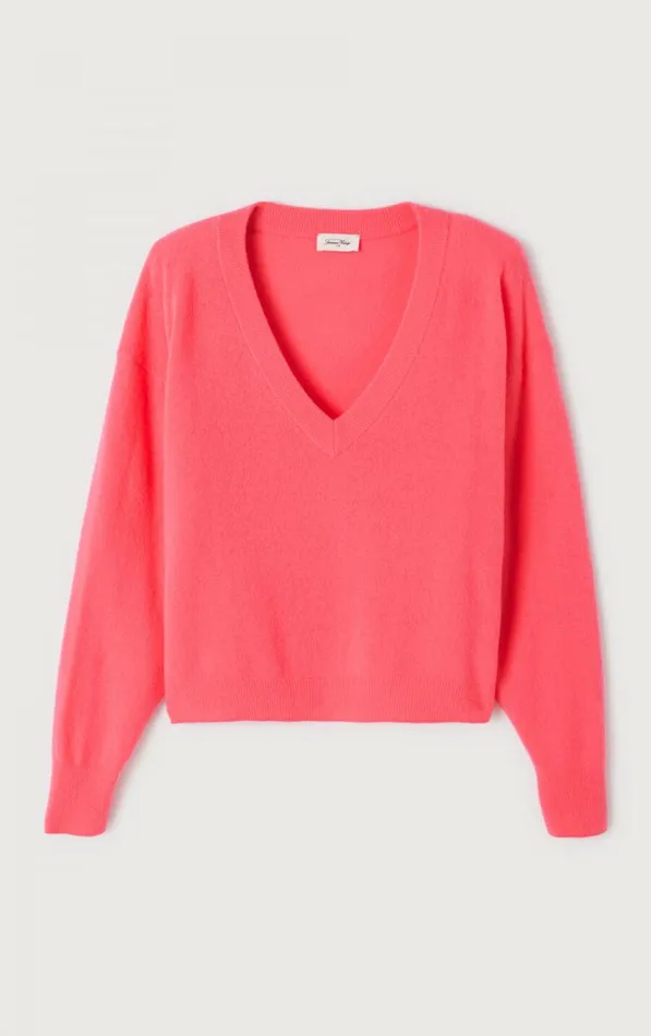 American Vintage Jumpers and Cardigans Women Jumper Raxow Fluorescent Hortensia American Vintage Jumpers and Cardigans Women Jumper Raxow Fluorescent Hortensia