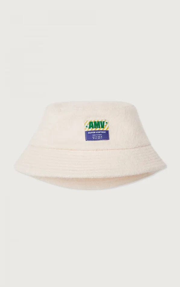 American Vintage Kids Bucket Hat Bobypark Ecru American Vintage Kids Bucket Hat Bobypark Ecru