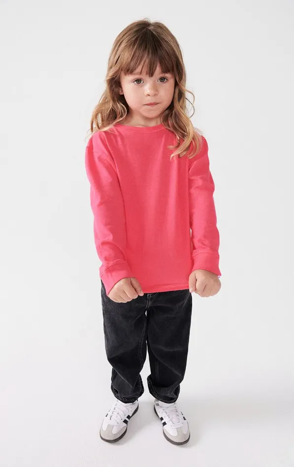 American Vintage Long Sleeve TShirts Kids TShirt Gamipy Fluorescent Hortensia American Vintage Long Sleeve TShirts Kids TShirt Gamipy Fluorescent Hortensia