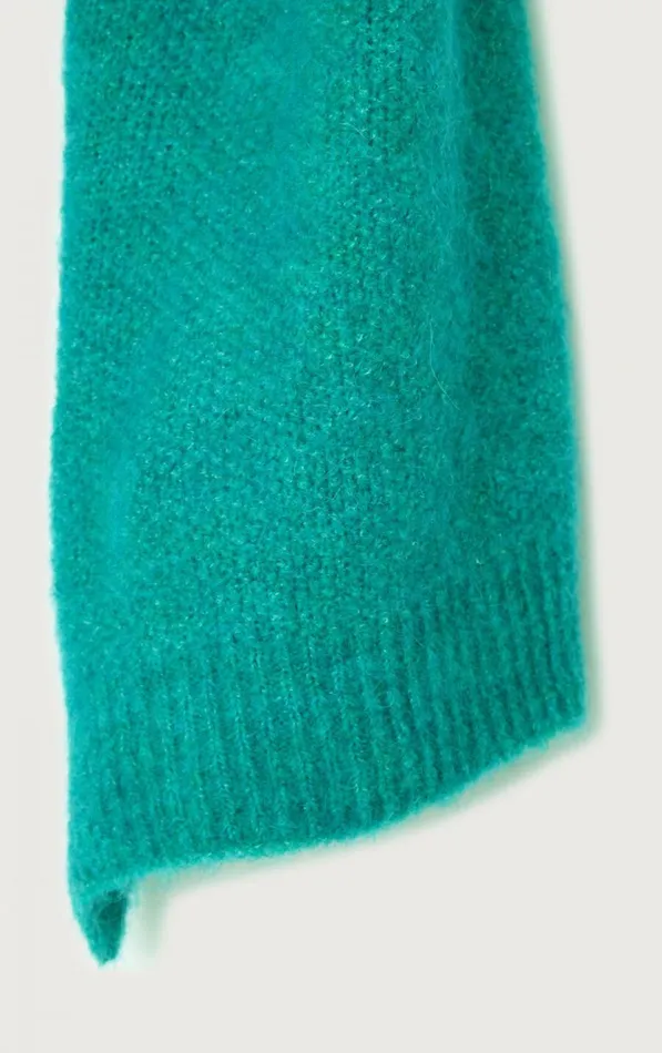 American Vintage MenWomen Scarf East Melange Duck Blue American Vintage MenWomen Scarf East Melange Duck Blue