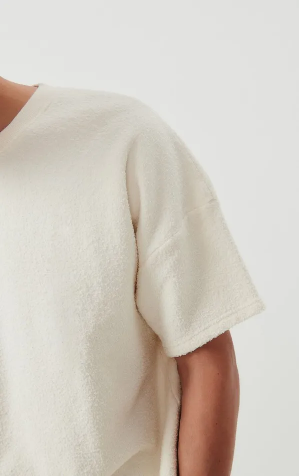 American Vintage Short Sleeve TShirts Men TShirt Bobypark Ecru American Vintage Short Sleeve TShirts Men TShirt Bobypark Ecru