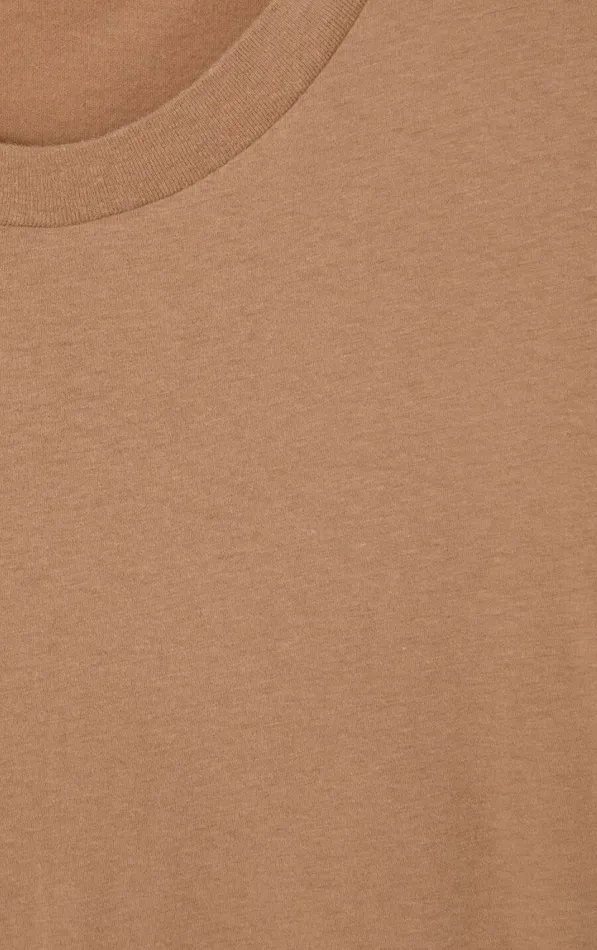 American Vintage Short Sleeve TShirts Men TShirt Gamipy Hazelnut American Vintage Short Sleeve TShirts Men TShirt Gamipy Hazelnut