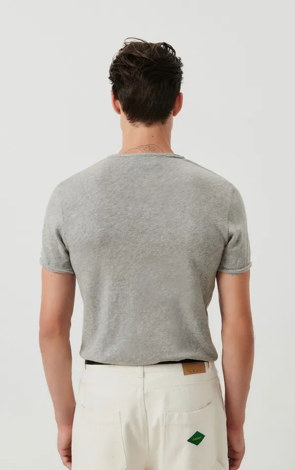 American Vintage Short Sleeve TShirts Men TShirt Sonoma Heather Grey American Vintage Short Sleeve TShirts Men TShirt Sonoma Heather Grey