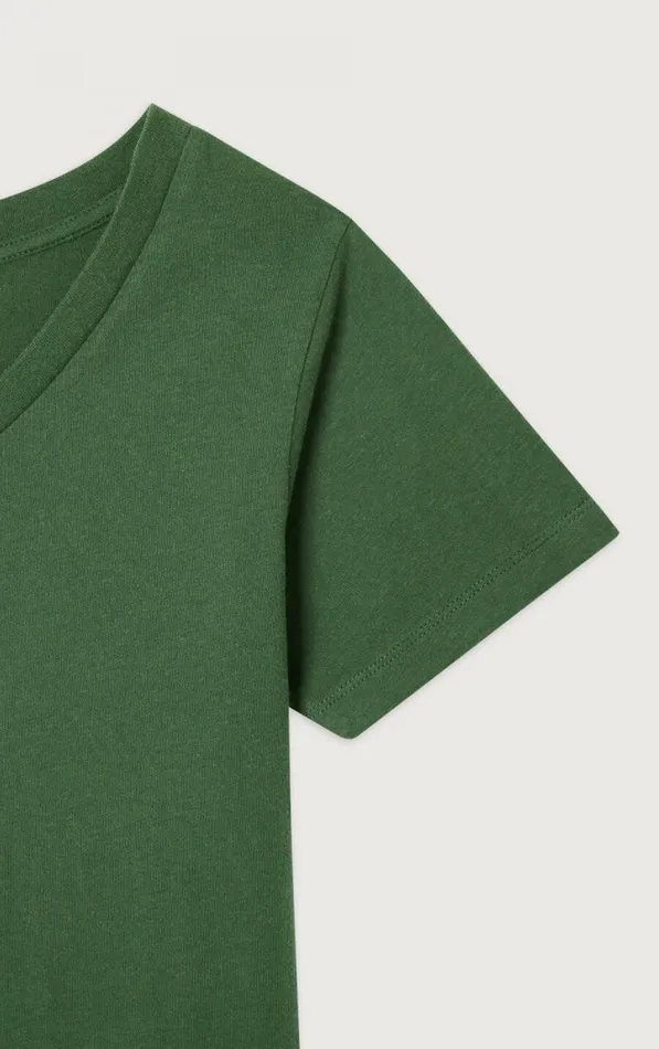 American Vintage Short Sleeve TShirts Women TShirt Gamipy Basil American Vintage Short Sleeve TShirts Women TShirt Gamipy Basil