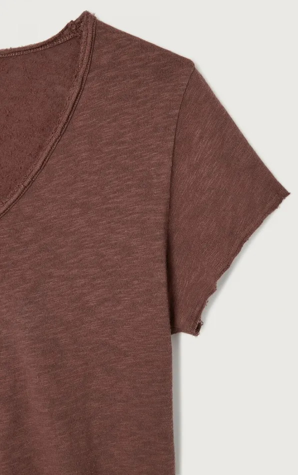 American Vintage Short Sleeve TShirts Women TShirt Sonoma Vintage Choco American Vintage Short Sleeve TShirts Women TShirt Sonoma Vintage Choco