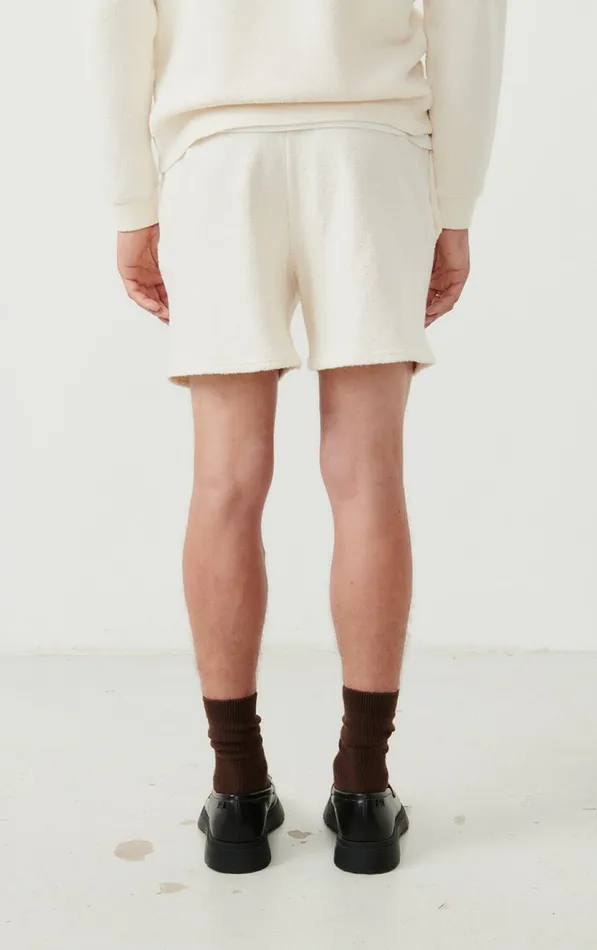 American Vintage Shorts Men Shorts Bobypark Ecru American Vintage Shorts Men Shorts Bobypark Ecru