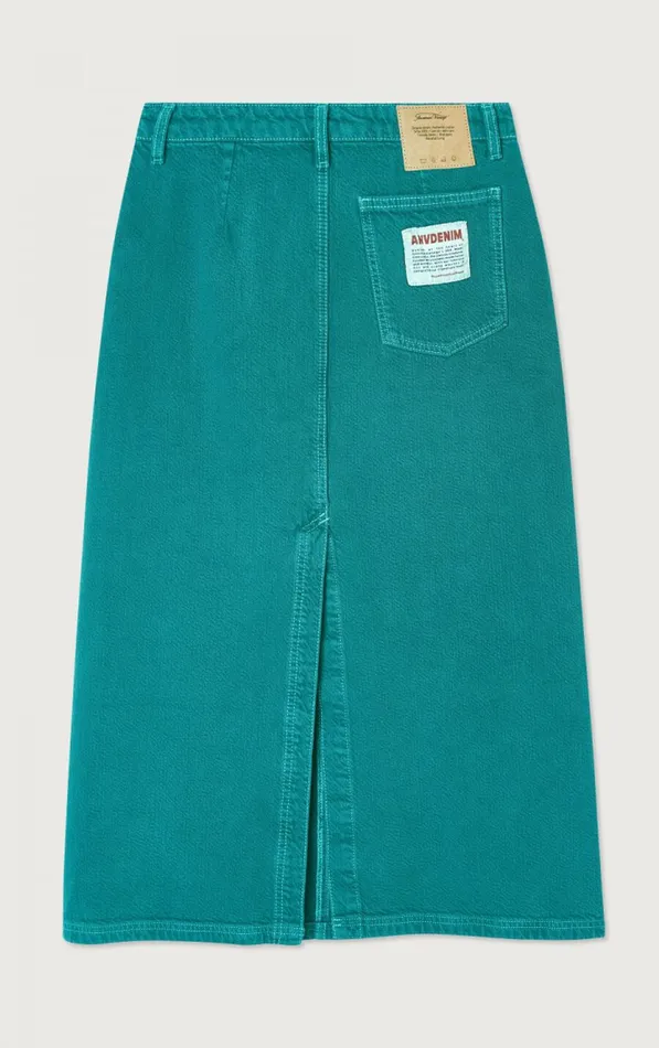 American Vintage Skirts Women Skirt Nyolow Overdyed Emerald