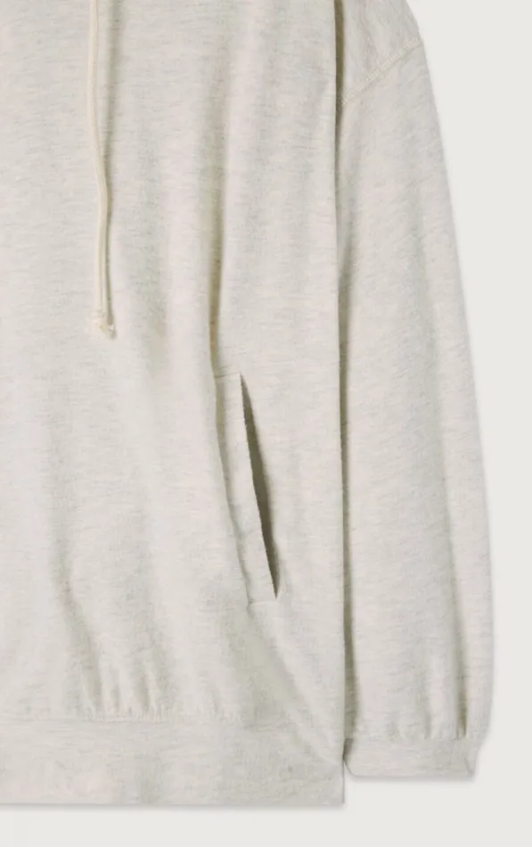 American Vintage Sweatshirts Women Hoodie Ypawood Heather Grey