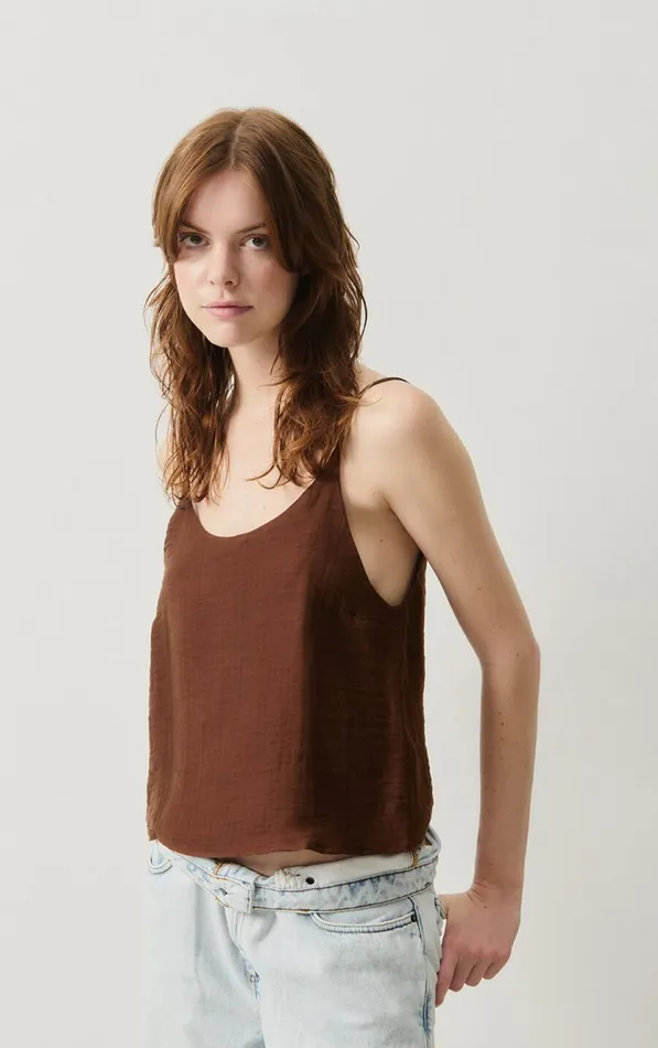 American Vintage Tops and Tanktops Women Top Detown Brownie