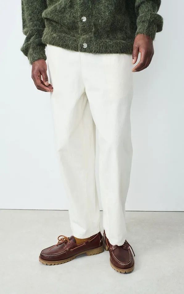 American Vintage Trousers Men Trousers Koybay Offwhite