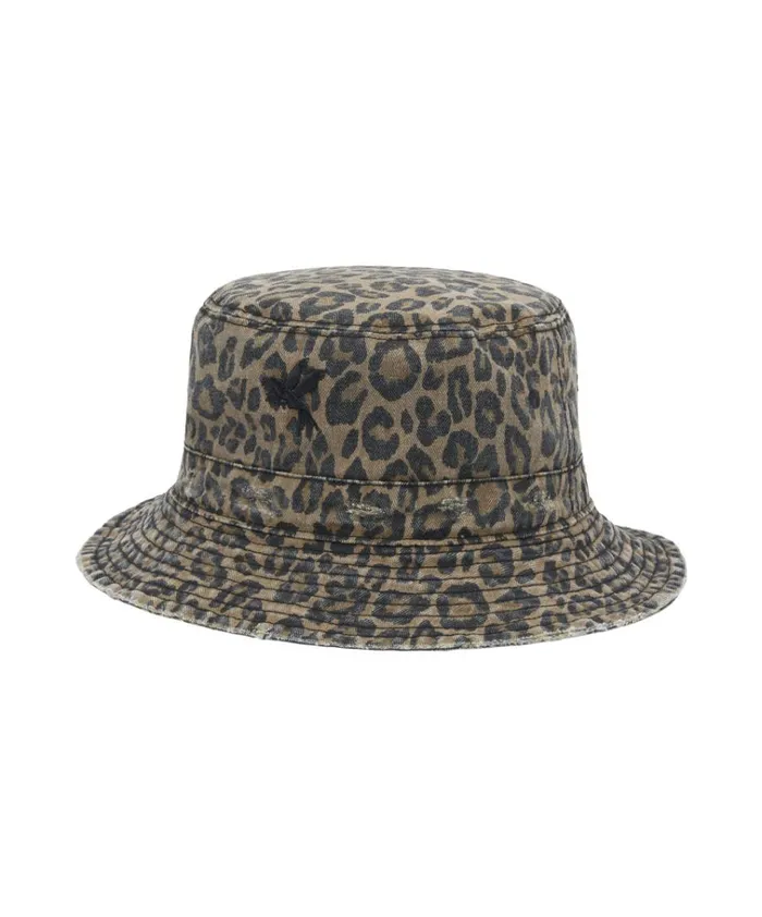 ANIMAL CAMO REVERSIBLE BUCKET HAT Women One Teaspoon Headwear ANIMAL CAMO REVERSIBLE BUCKET HAT Women One Teaspoon Headwear