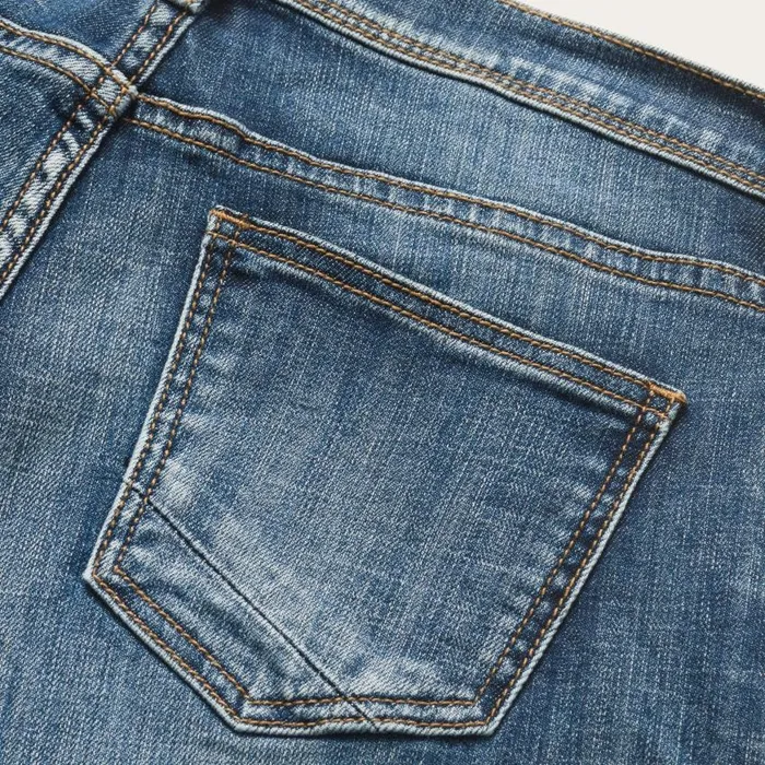 AnkleLength Boyfriend Fit Jean Blue Women Stetson Denim