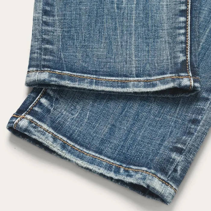AnkleLength Boyfriend Fit Jean Blue Women Stetson Denim