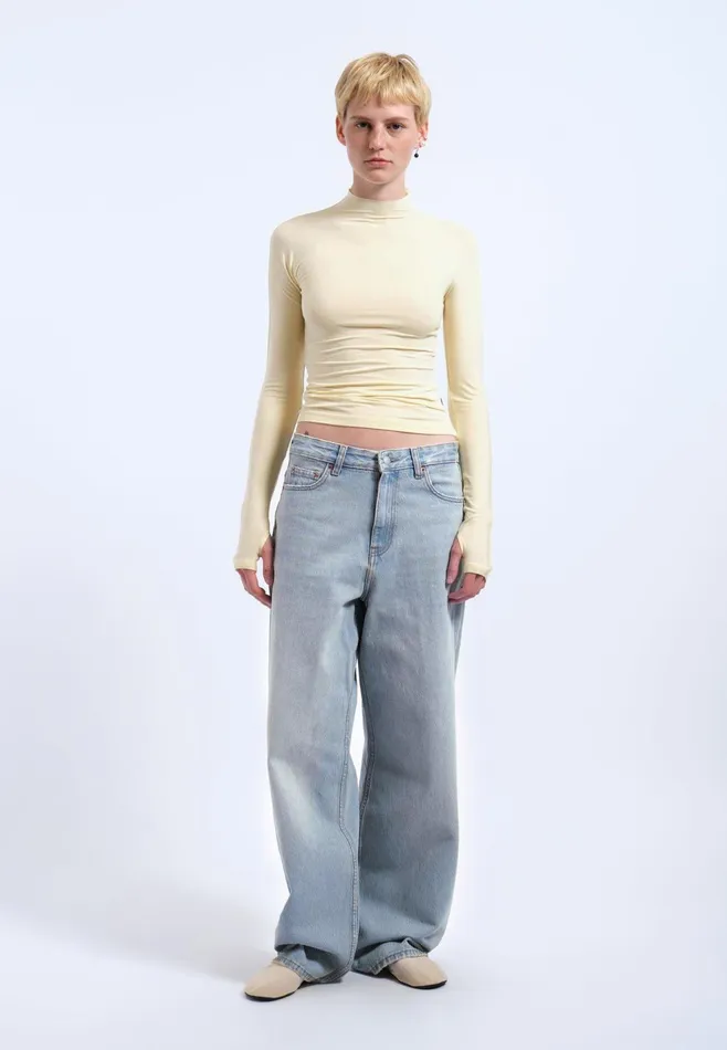 Aria Top 8211 Light Yellow Light Yellow Women Dr Denim Longsleeves