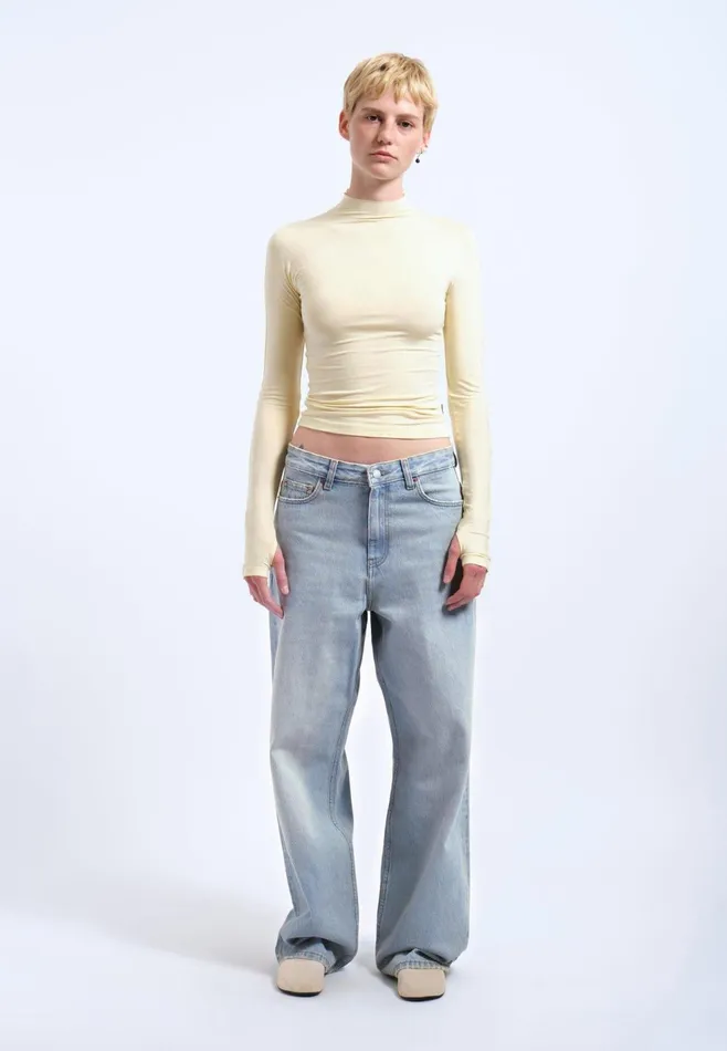 Aria Top 8211 Light Yellow Light Yellow Women Dr Denim Longsleeves
